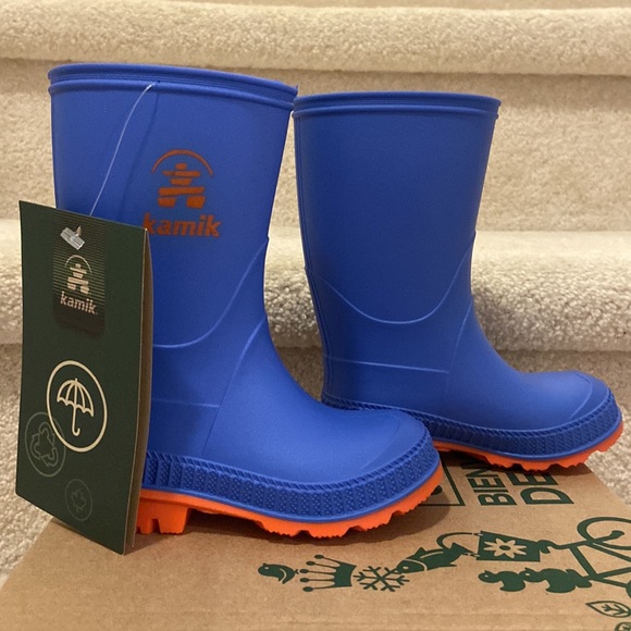 New! Kamik Stomp Toddler Rain Boot - sz 5 - Picture 4 of 4